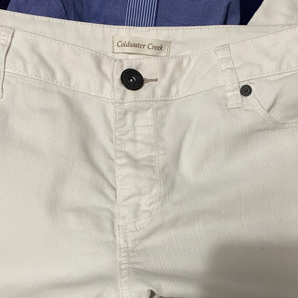 Coldwater Creek Cream Trousers